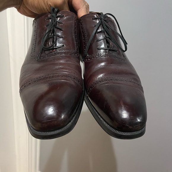Burgundy/Ox Blood color To Boot New York dress shoes Sz 11 1/2 - Picture 3 of 9